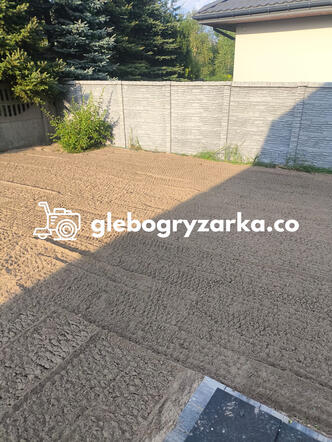 Usługi glebogryzarką separacyjną Izabelin koło Warszawy